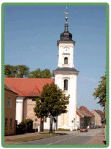 Barockturm der Lindower Stadtkirche